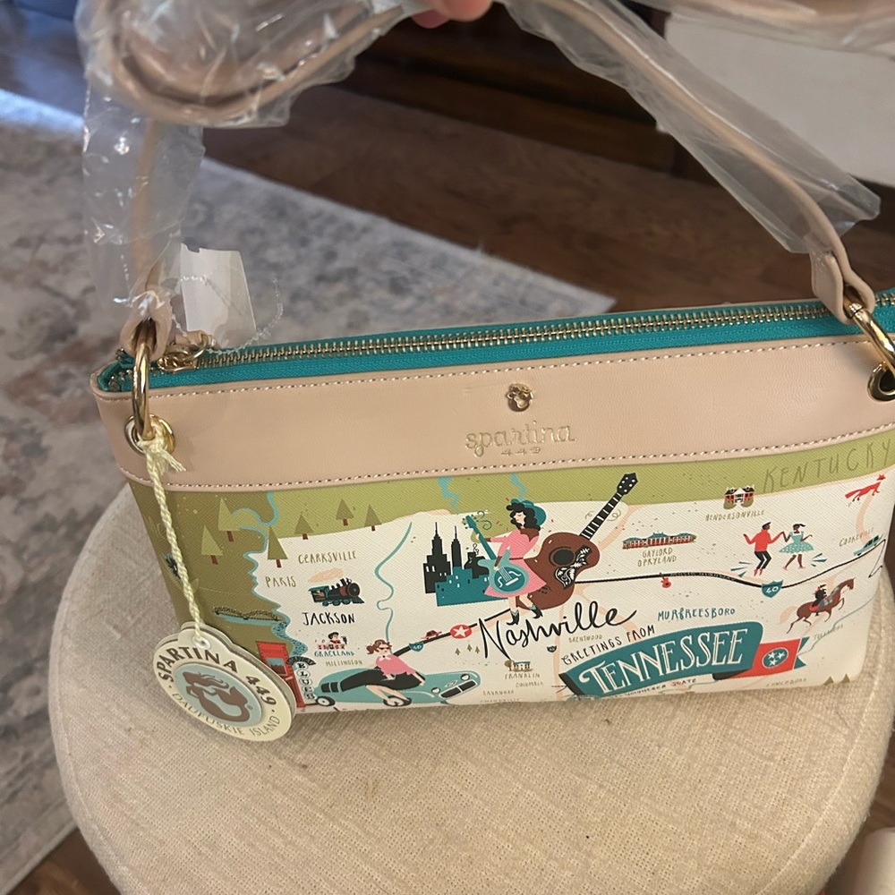 Spartina 449 Tennessee Themed Crossbody Bag